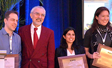 Dr. Maria Gorlatova and Dr. Aya Wallwater received the IEEE Communications Society Young Author Best Paper Award