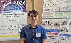 Kevin Hermstein and Alon Levin recieved the Best Poster Award at NEWSDR 2026